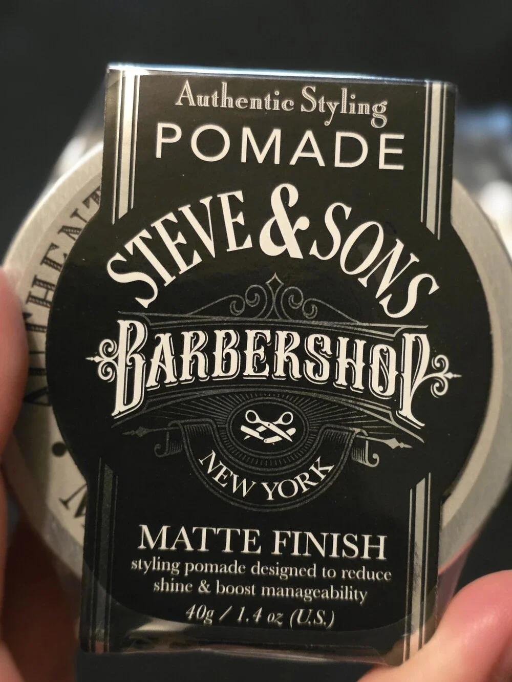 Steve & Sons Matte Finish Authentic Styling Pomade Bundle Of 4